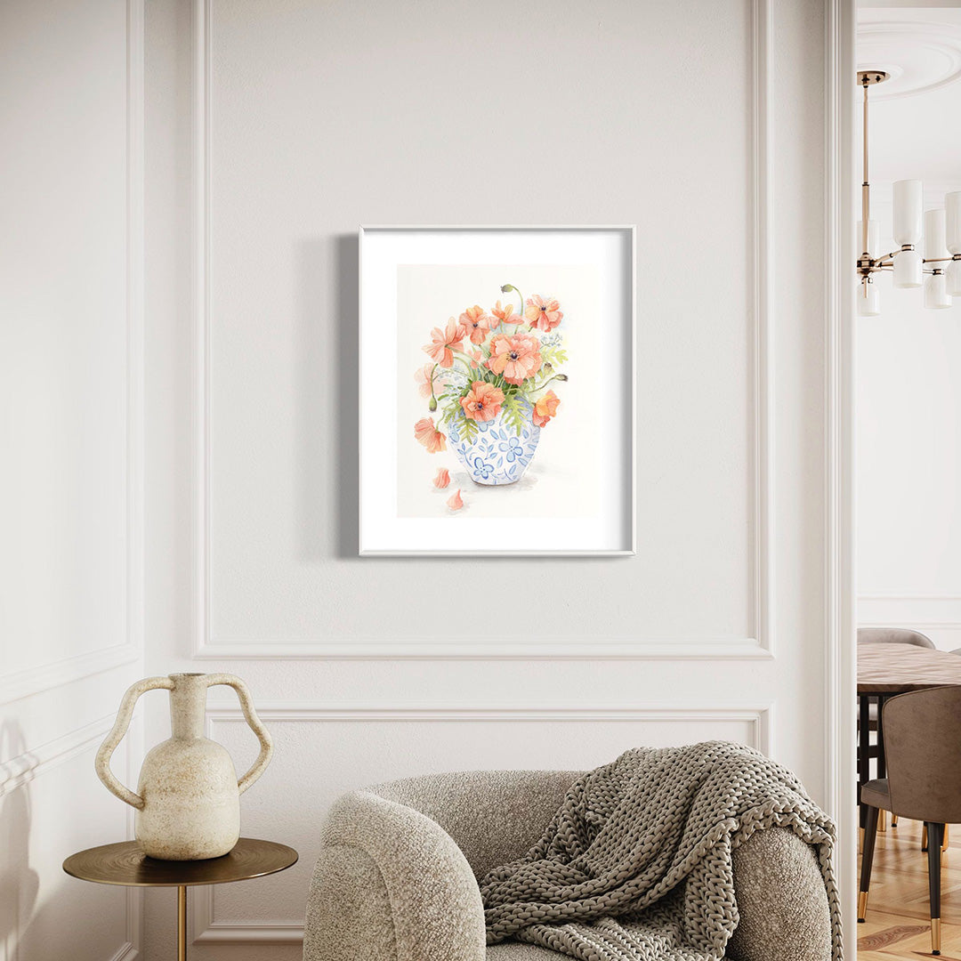 Flowers Bring Joy 9.5”x 12”