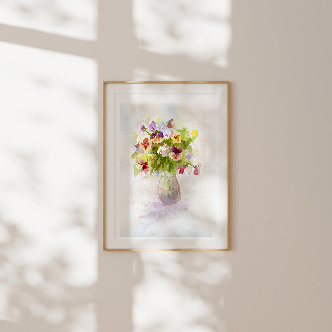 Pansy Print