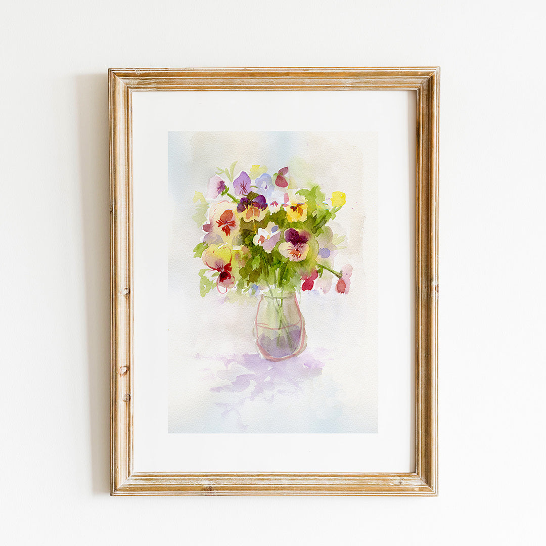 Pansy Print