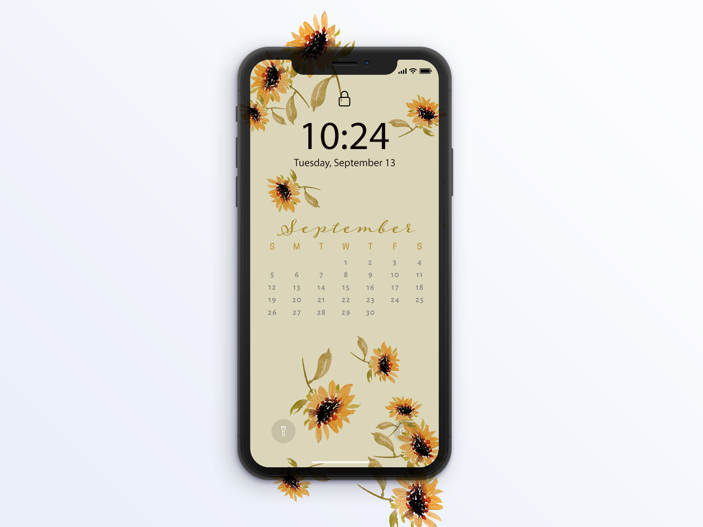 September 2021 Phone Wallpaper