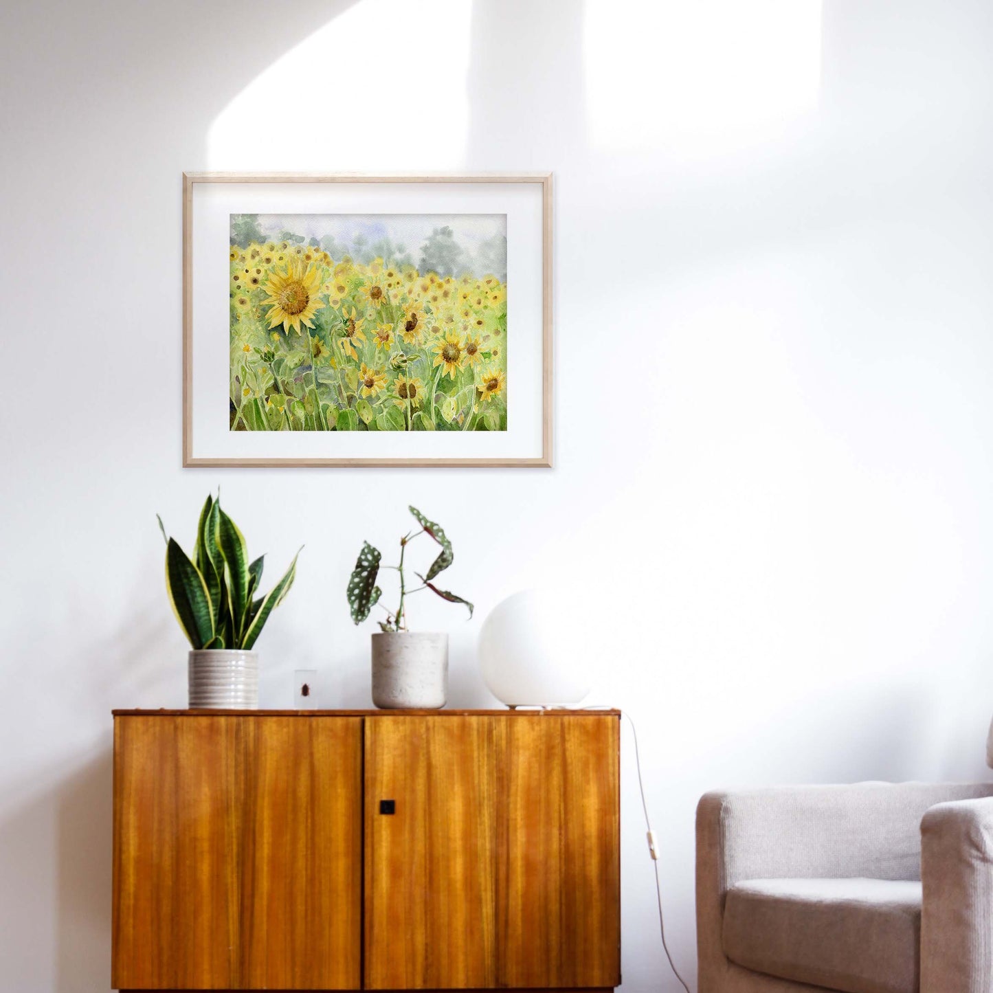 Sunflower Field Print